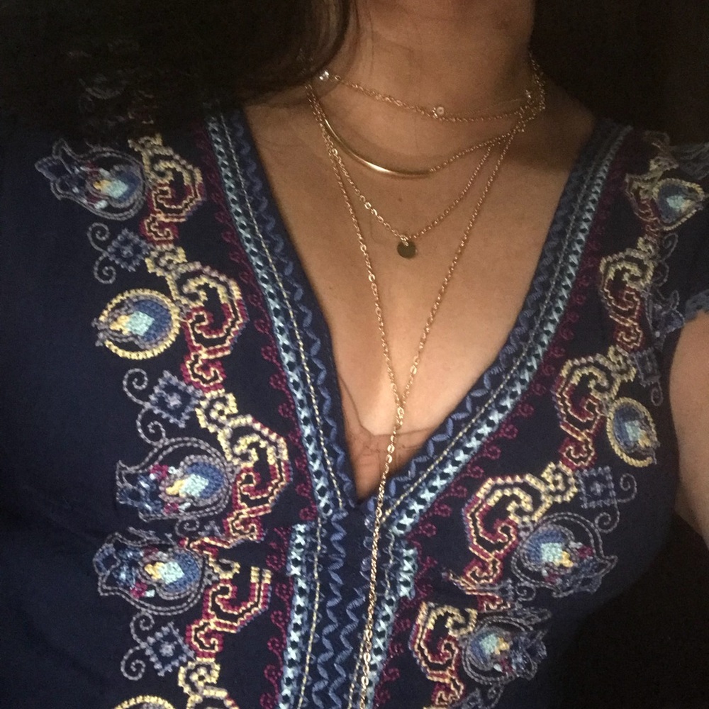 Multi layer necklace